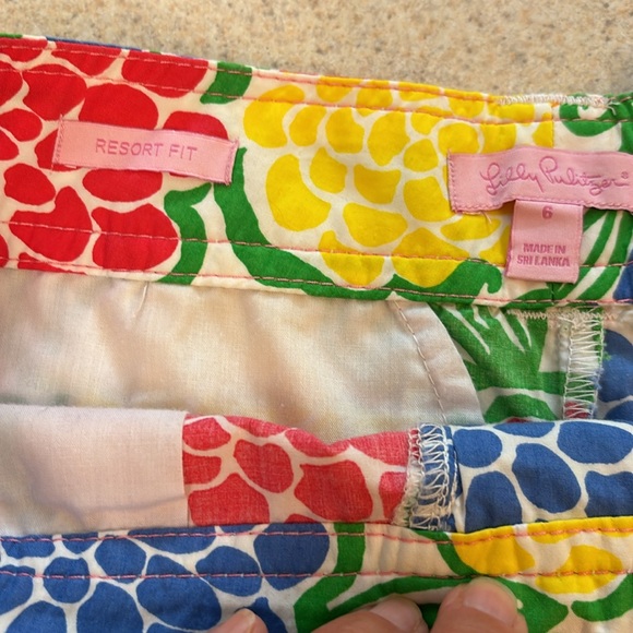Lilly Pulitzer short bundle size 6 - Picture 7 of 12